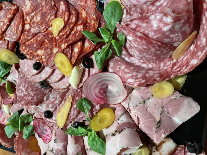 ardoise de charcuterie